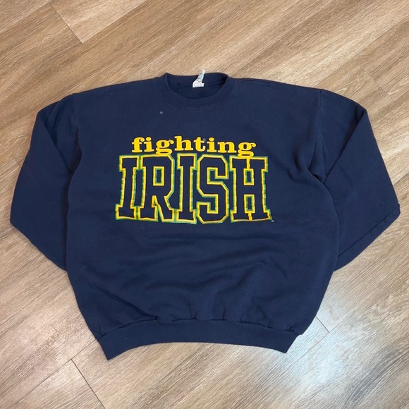 notre dame Other - Vintage Notre Dame Football Sweatshirt